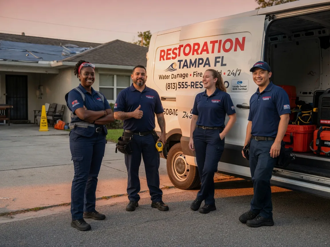 Water Damage Restoration company in French Camp, MS